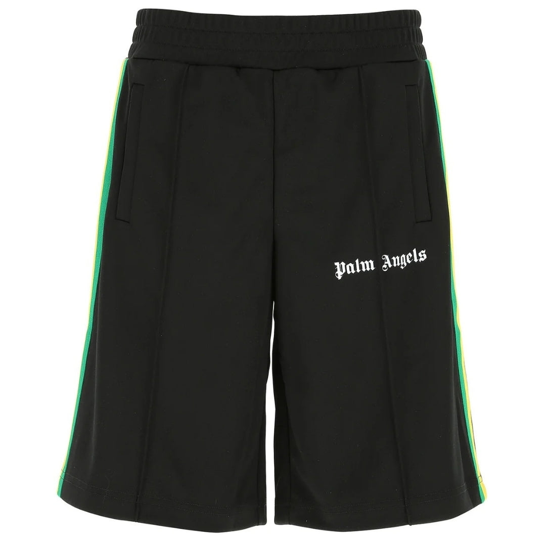 Palm Angels Exodus Black Track Shorts S