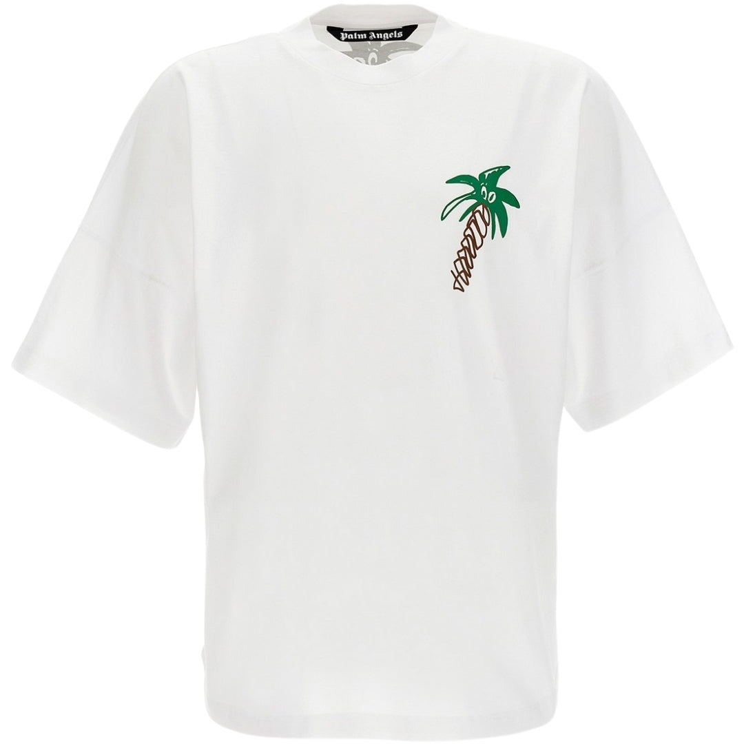 Palm Angels Sketchy Oversized T-Shirt White