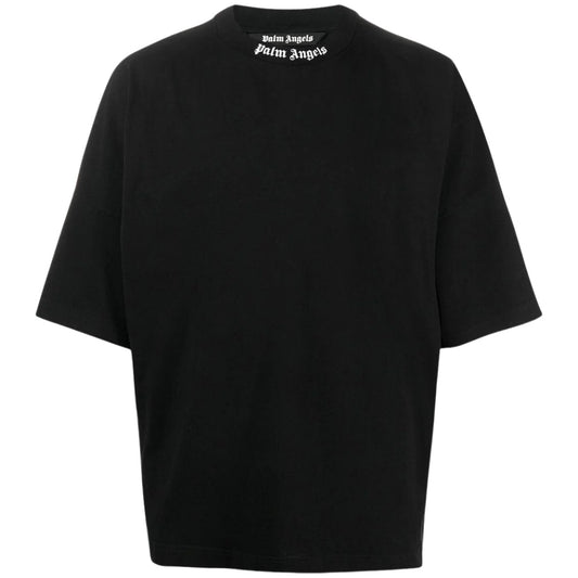 Palm Angels Classic Logo Oversize Black T-Shirt XXS