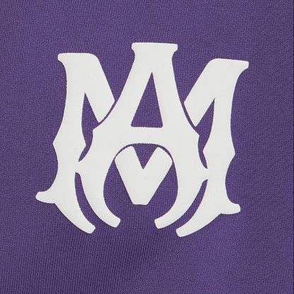 Amiri MA Logo Purple Hoodie
