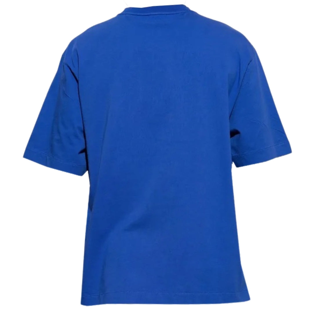 Off-White Stamp Logo T-Shirt Blue