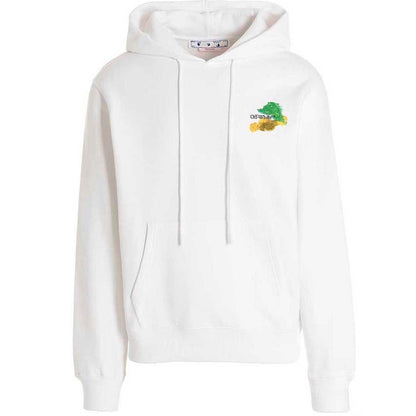Off-White Brush Arrow Hoodie White