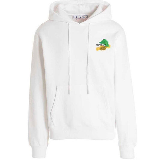 Off-White Brush Arrow Hoodie White