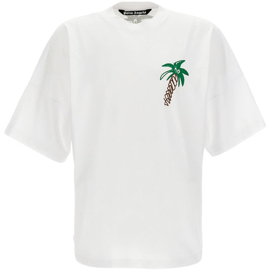 Palm Angels Sketchy Oversized T-Shirt White